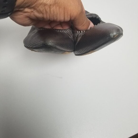 Donale Pliner Women's Brown/Bronze Courture Slingback Kitten Heel Shoes Sz 8M - Picture 4 of 15